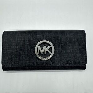 Michael Kors Black Key & Card Holder